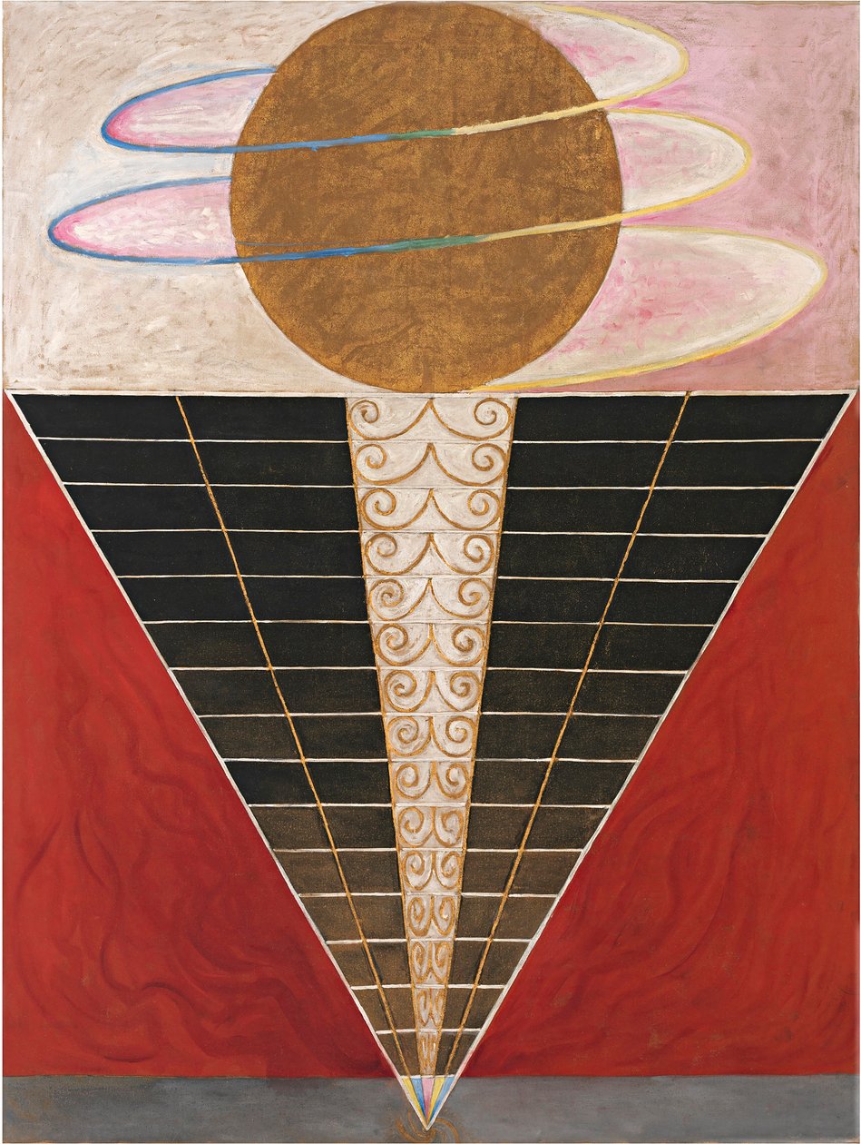 المجموعة X ، رقم 2 ، Altarpiece ، 1915. بواسطة هيلما أف كلينت