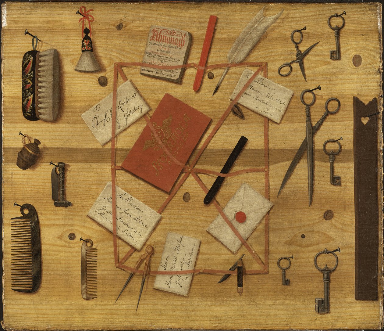 Ratelier a lettres - رسالة الرف. Trompe-l