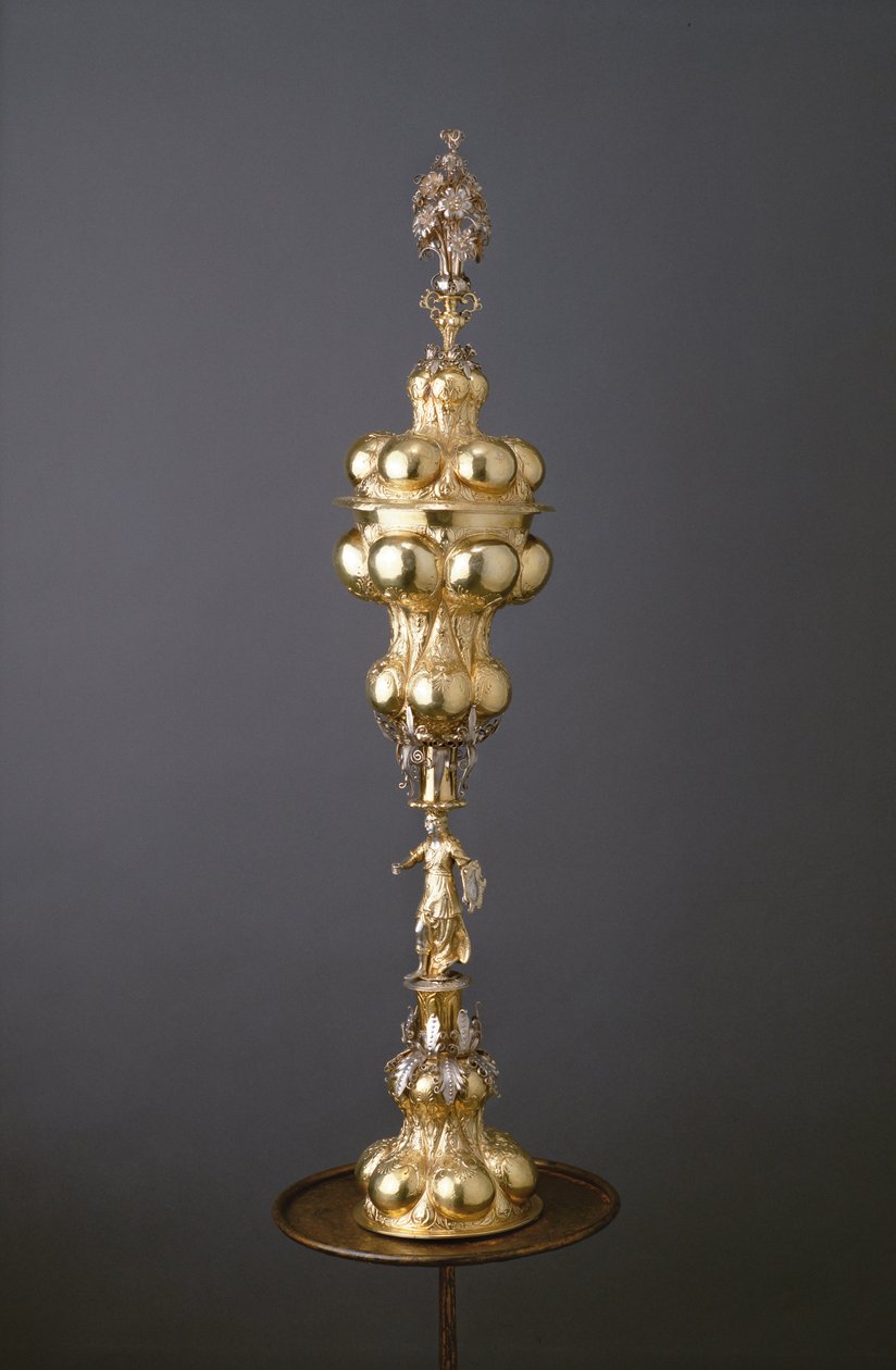 كأس ميدينجن مينيرفا ، c.1650 (فضي وقرمزي) بواسطة هينريش أومسن