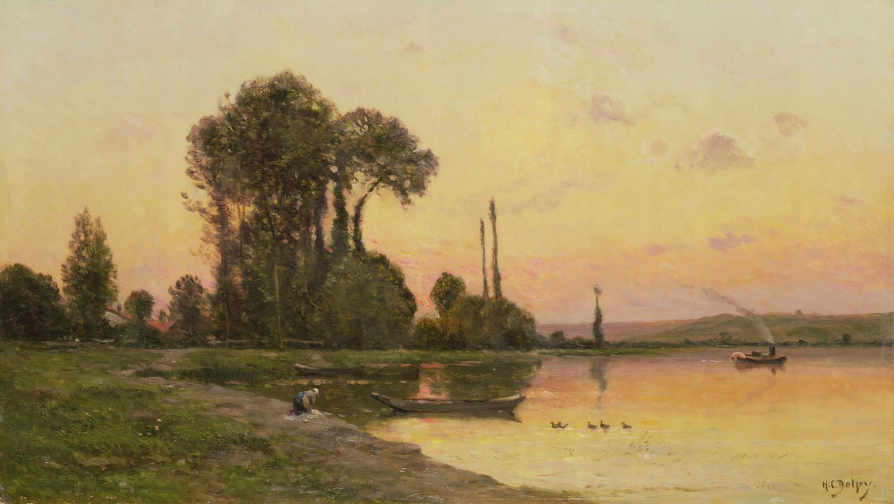 الغسالة بواسطة Hippolyte Camille Delpy