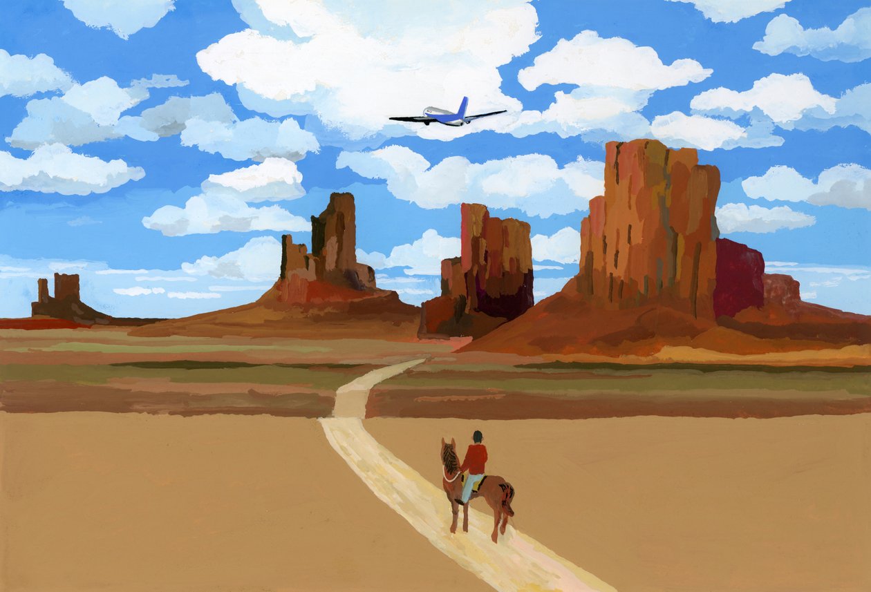 منظر طبيعي مثل فيلم "Oh My Darling Clementine" ، 2016 ، بواسطة هيرويوكي ايزوتسو