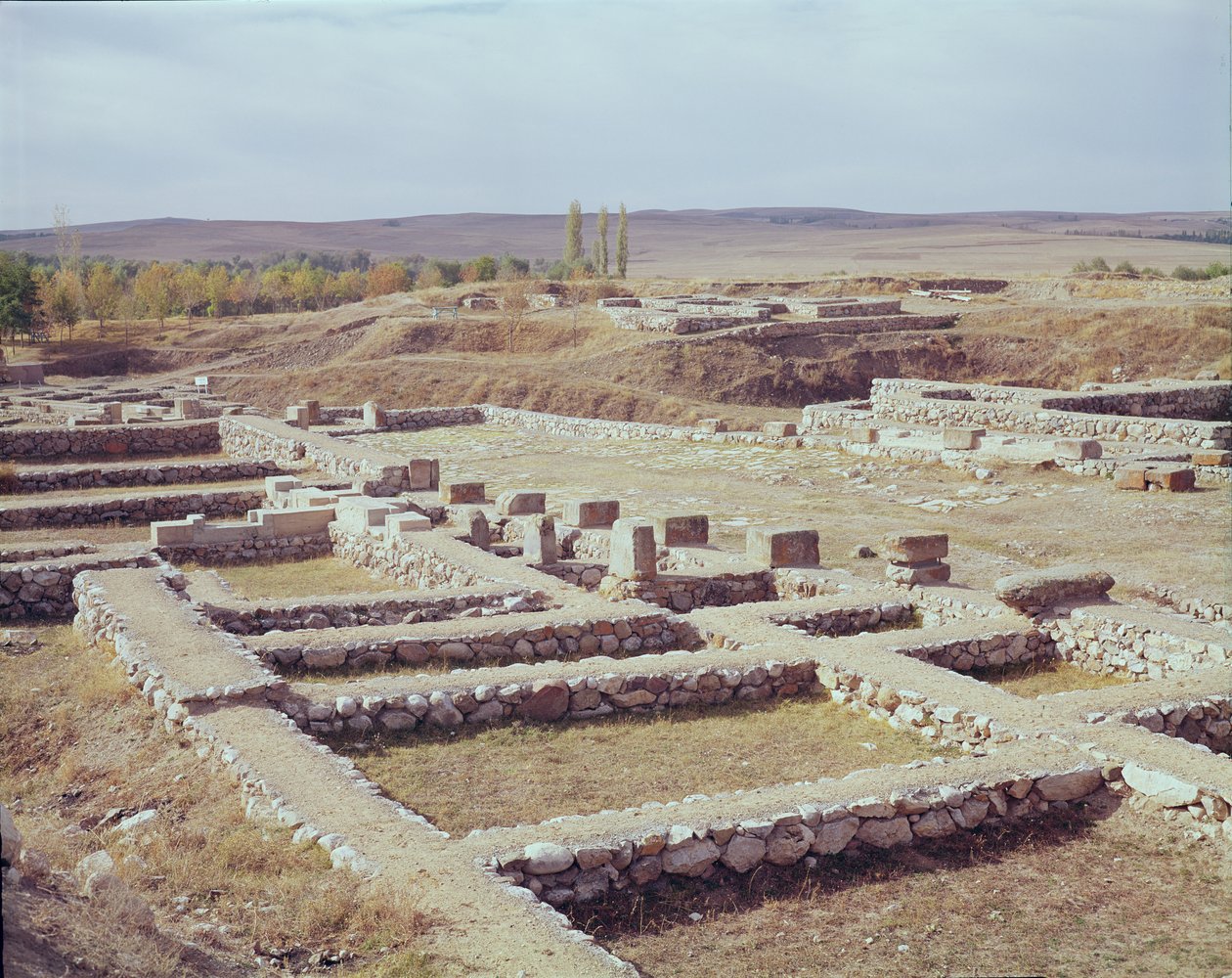 منظر للموقع الأثري 1450-1200 ق بواسطة الحيثي