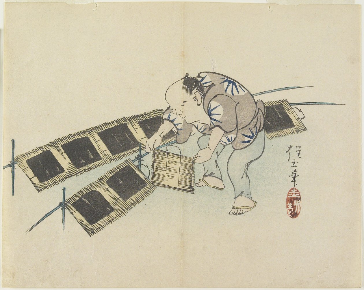 (تجفيف Laver) ، ج .1830 بواسطة Hogyoku