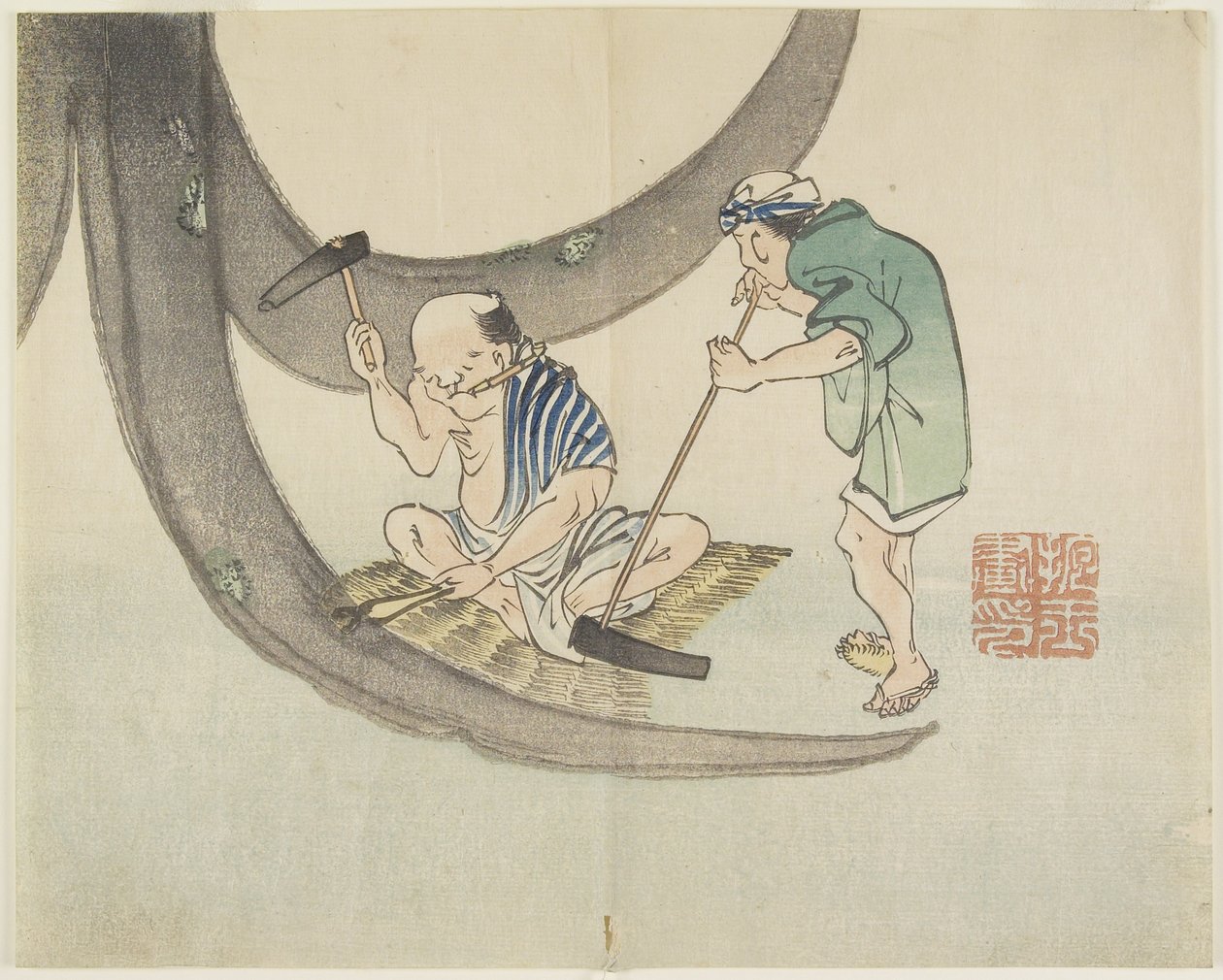 (إصلاح القوارب) ، ج. 1830 بواسطة Hogyoku