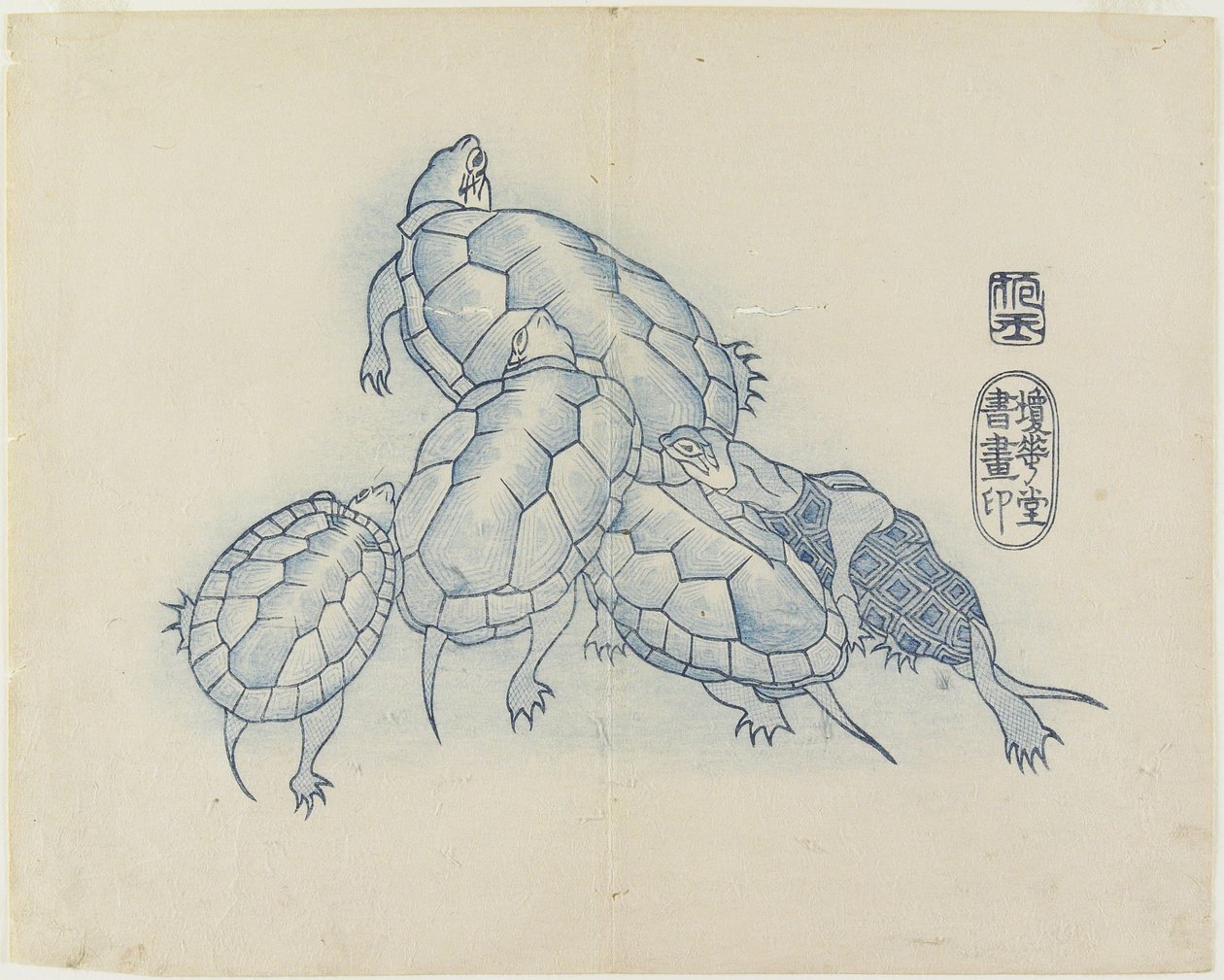 (السلاحف) ، ج. 1830 بواسطة Hogyoku