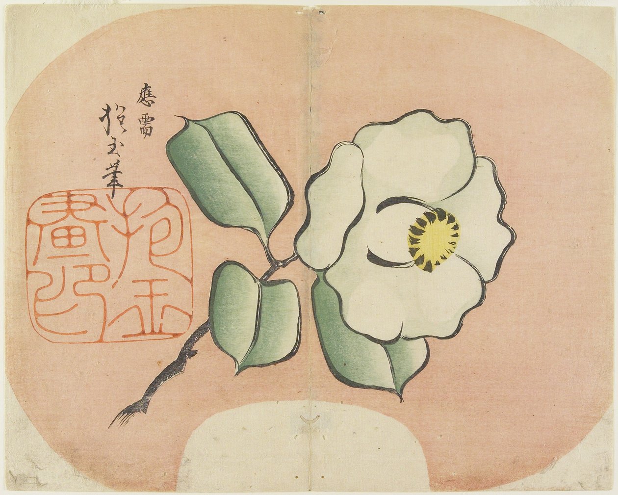 (الكاميليا البيضاء) ، ج. 1830 بواسطة Hogyoku