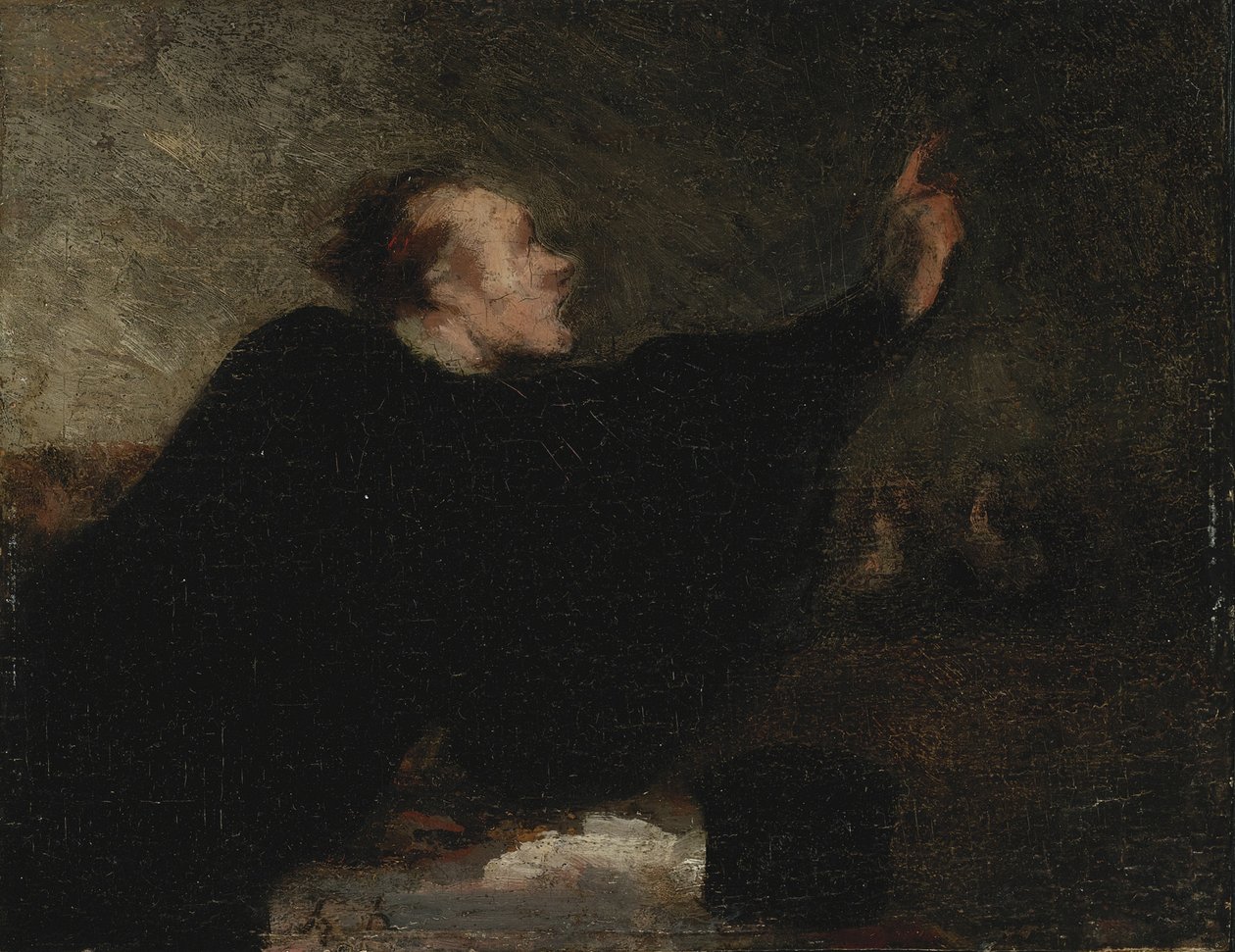 محامي محاكمة 1853-1854 بواسطة الشرف دومييه