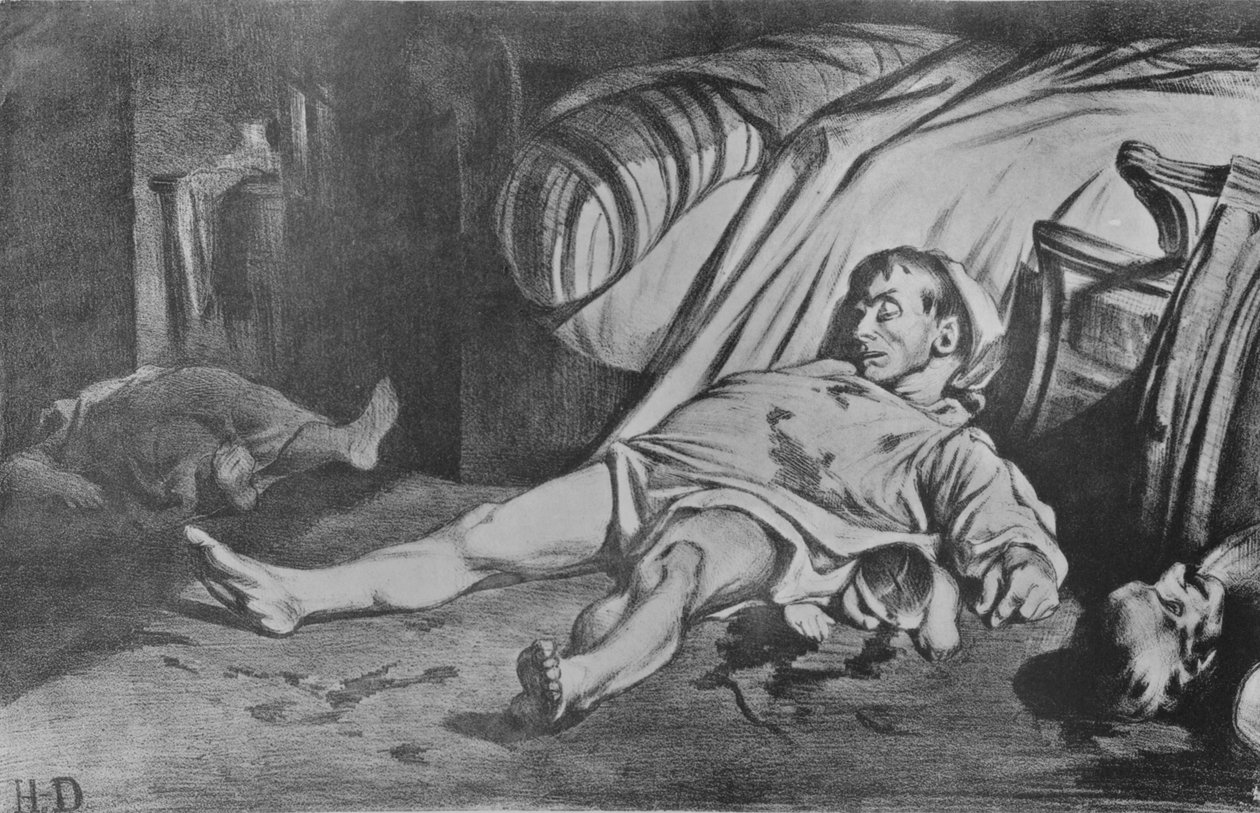 لا رو ترانسونيان ، 1834 بواسطة الشرف دومييه