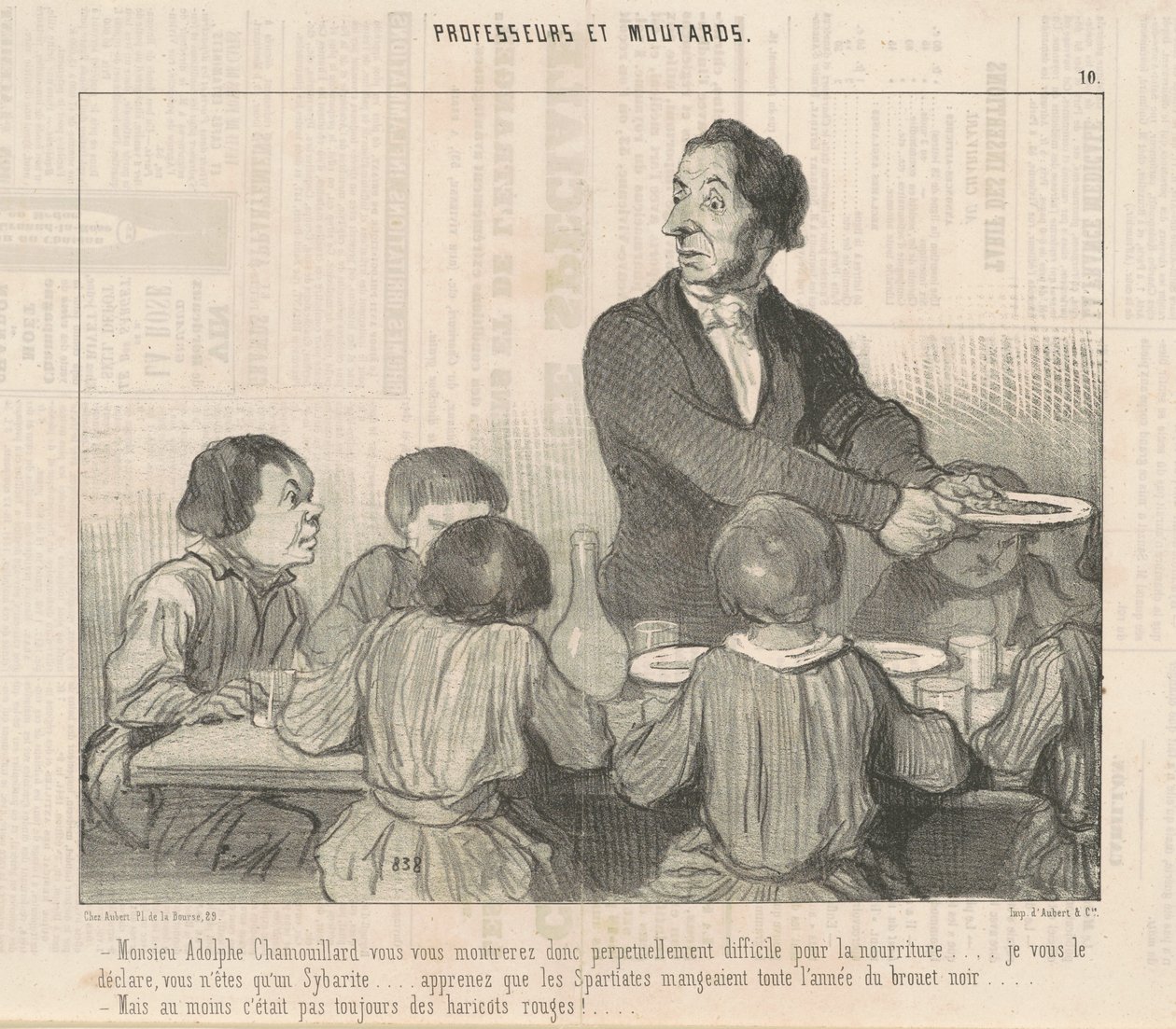 سيد Adolphe Chamouillard ، لذلك سوف تظهر نفسك ... بواسطة الشرف دومييه