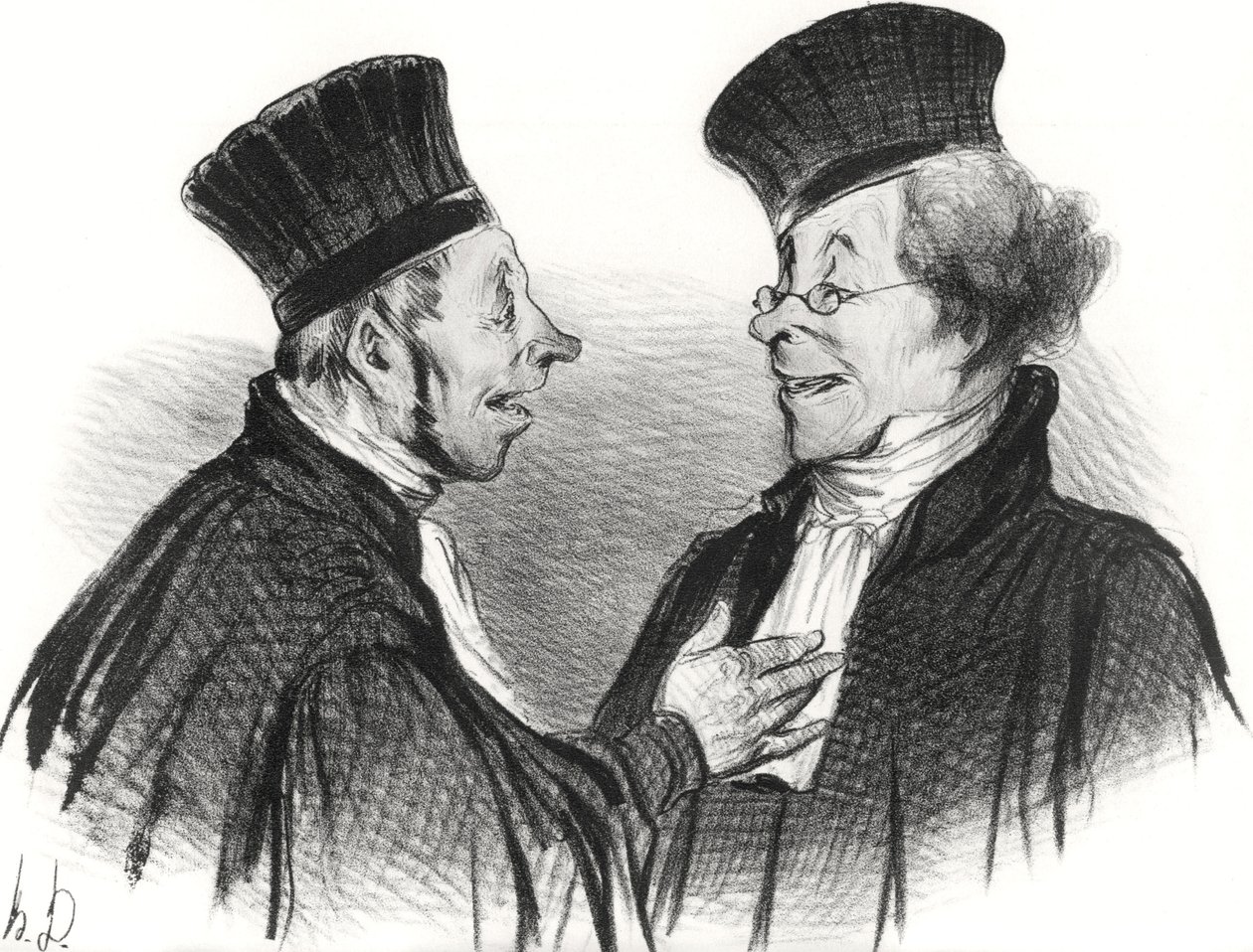 عزيزي! لقد أغمي عليك ... بشكل مثير للإعجاب. لقد تركت انطباعًا دائمًا! 1838. بواسطة الشرف دومييه