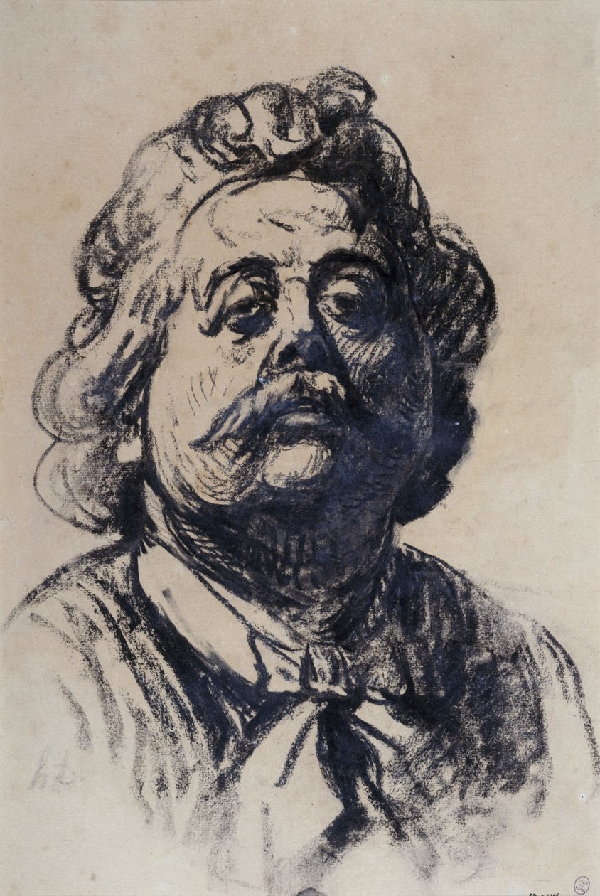 صورة لبيير كاريير بيلوز 1851-1933 ، ج. 1890. بواسطة الشرف دومييه