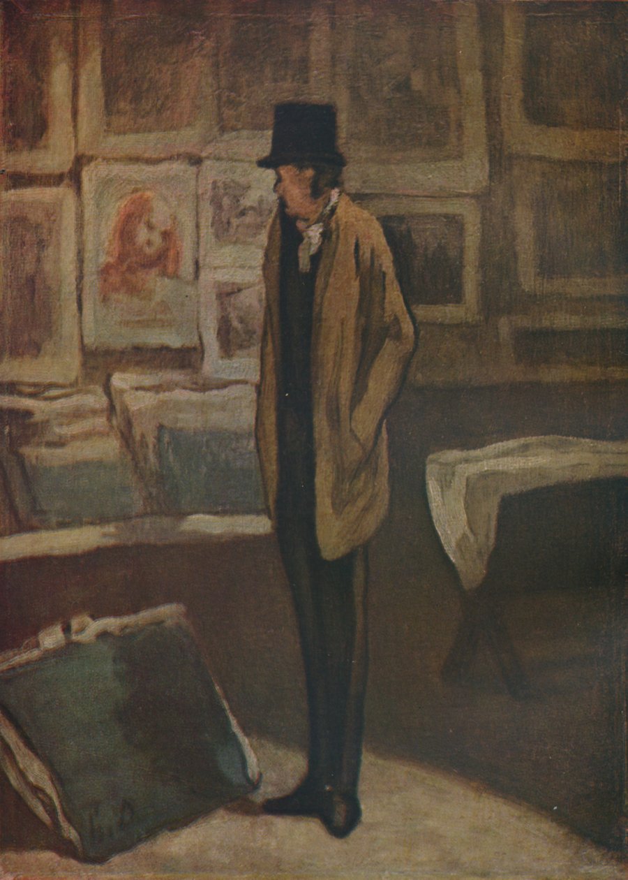 عاشق الطباعة ، 1857-1860 ، 1937. بواسطة الشرف دومييه