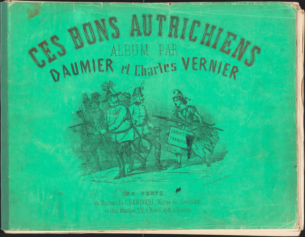 هؤلاء النمساويون الطيبون بواسطة Honoré Daumier و Charles Vernier
