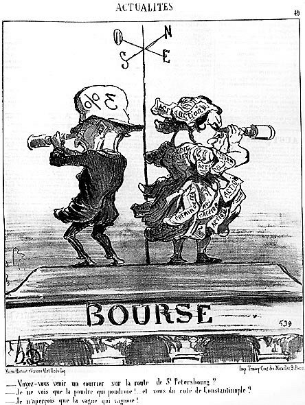 منحة Daumier - في "Charivari" بتاريخ 27/8/1853 بواسطة الشرف دومييه