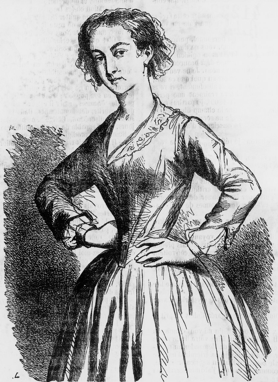 رسم توضيحي من Cousin Bette (La cousine Bette) بقلم Honore de Balzac (1799-1850) ، الطبعة الفرنسية بواسطة Honore de Balzac