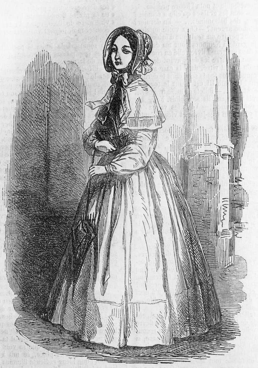 جولي ميركاديت ، رسم توضيحي من Good Businessman (Le Faiseur) بقلم Honore de Balzac (1799-1850) ، الطبعة الفرنسية بواسطة Honore de Balzac