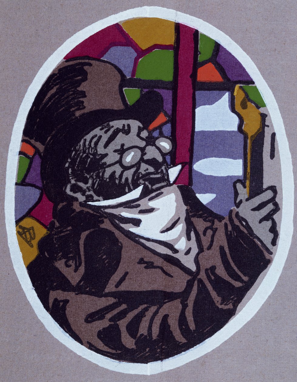 لو كوزين بونس ، كاريكاتير للرواية بقلم هونور دي بلزاك (1799-1850) بواسطة Honore de Balzac
