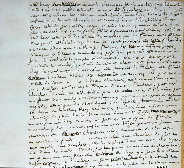 الصفحة 4 من "المستشفى والناس" (قلم وحبر على ورق) بواسطة Honore de Balzac