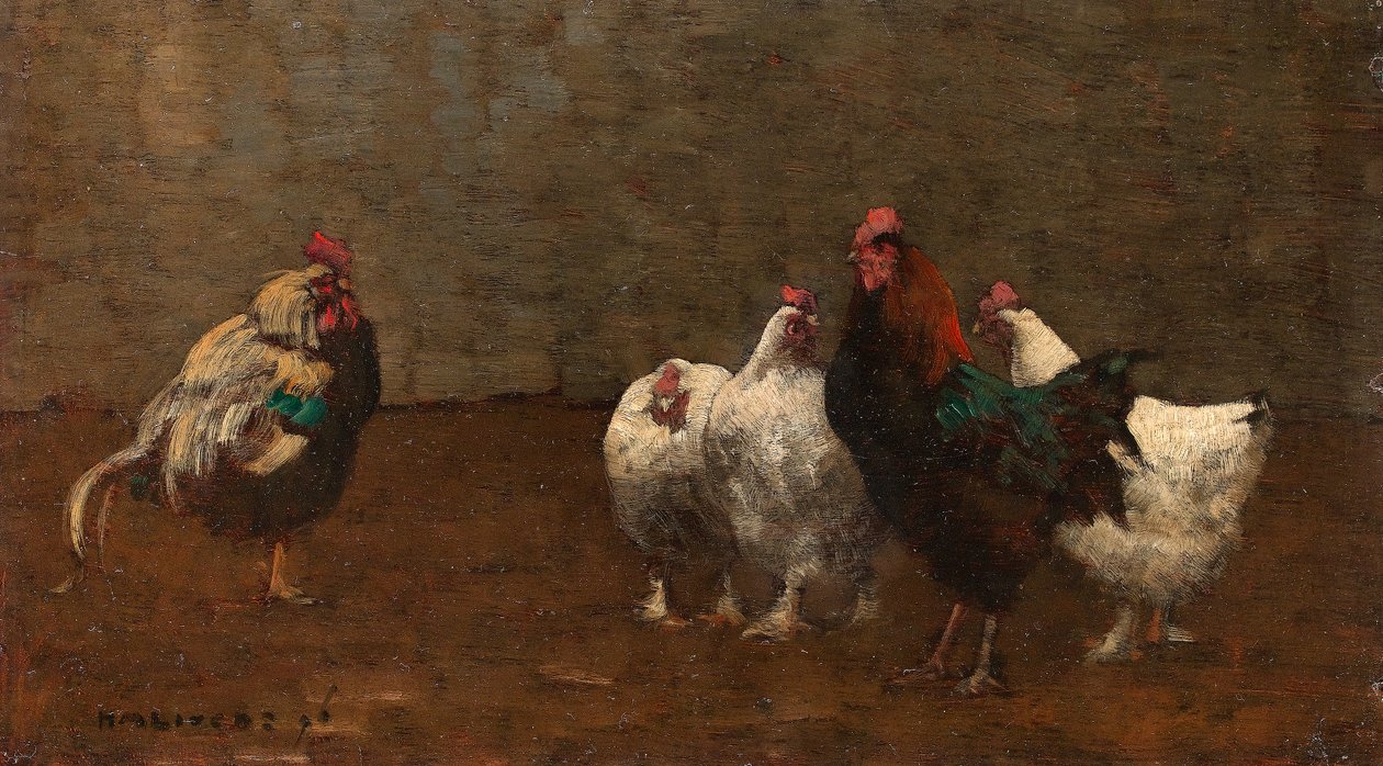 الطيور ، 1896 بواسطة هوراس مان ليفينز