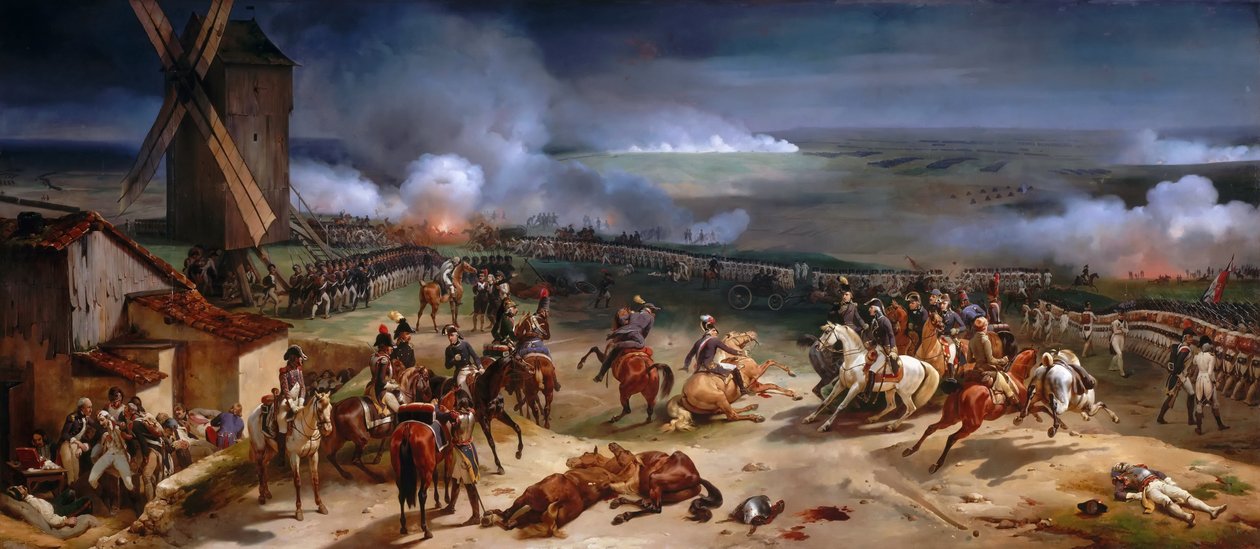 معركة فالمي ، 20 سبتمبر 1792 بواسطة إميل جان هوراس فيرنيه