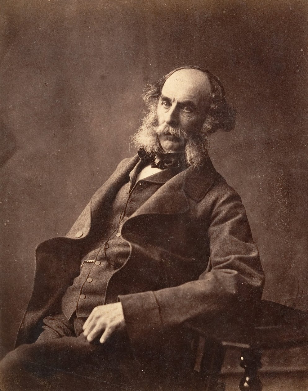 صورة لرجل جالس ، كاليفورنيا. 1856-59. بواسطة هوراشيو روس