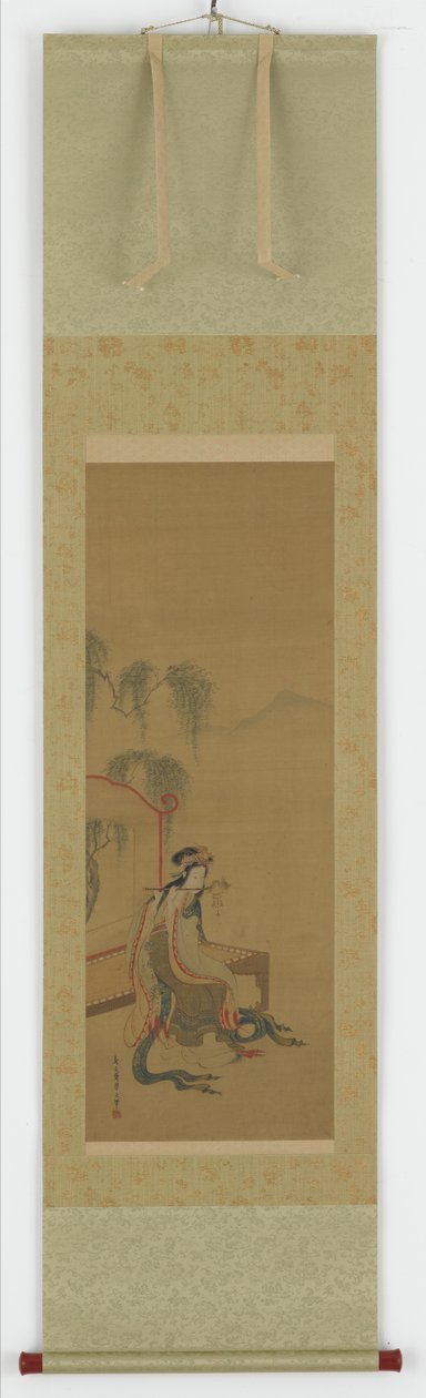 Yang Kuei-fei ، فترة إيدو ، أواخر القرنين الثامن عشر والتاسع عشر. بواسطة Hosoda eisi