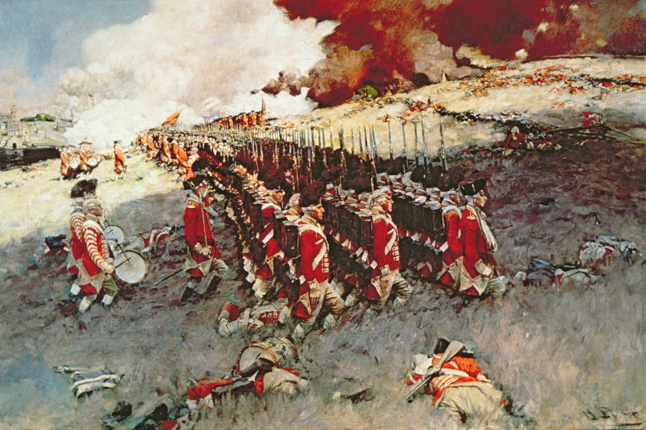 Battle of Bunker Hill بواسطة هوارد (بعد) بايل