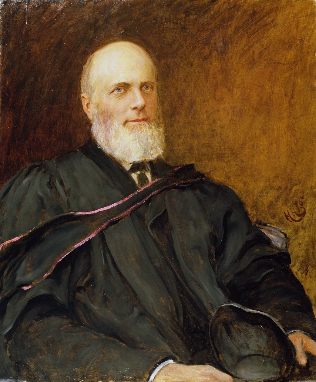 ألفريد روبنسون 1895 بواسطة Hubert von Herkomer