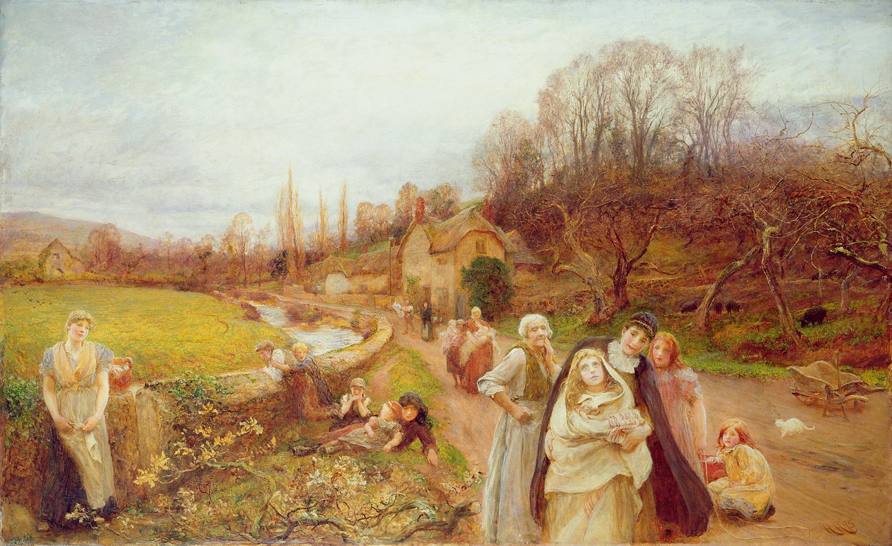العودة إلى الحياة بواسطة Hubert von Herkomer