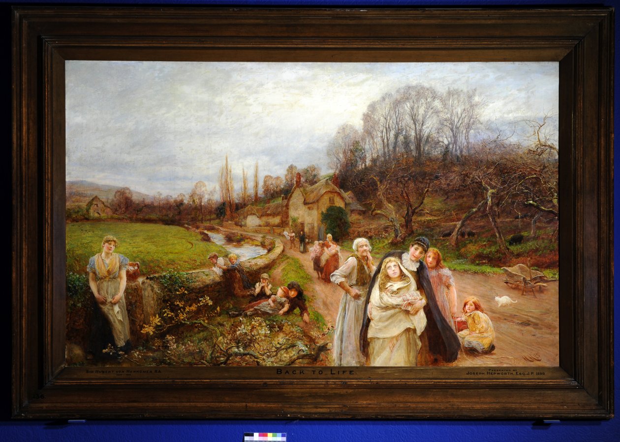 العودة إلى الحياة بواسطة Hubert von Herkomer