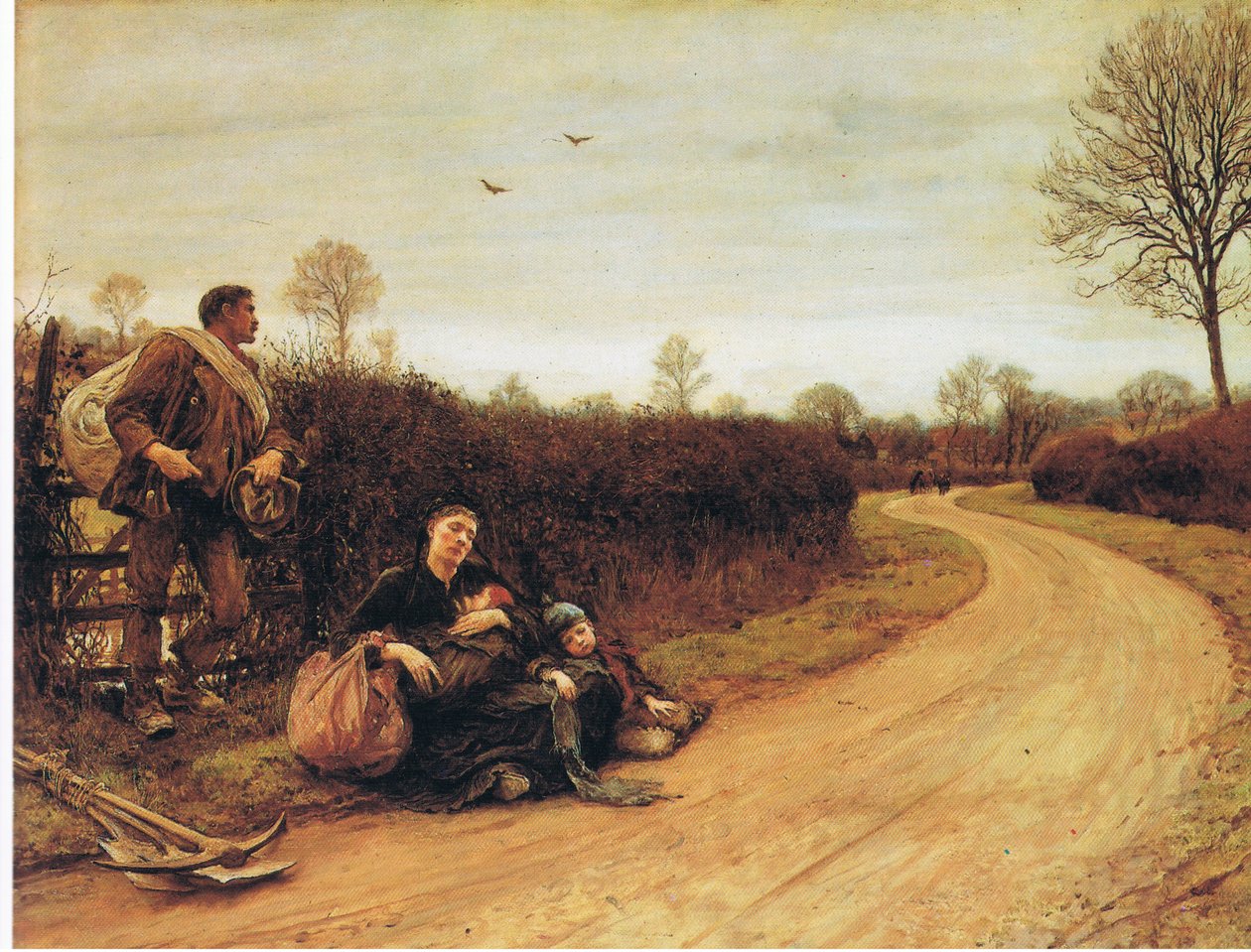 اوقات صعبة بواسطة Hubert von Herkomer