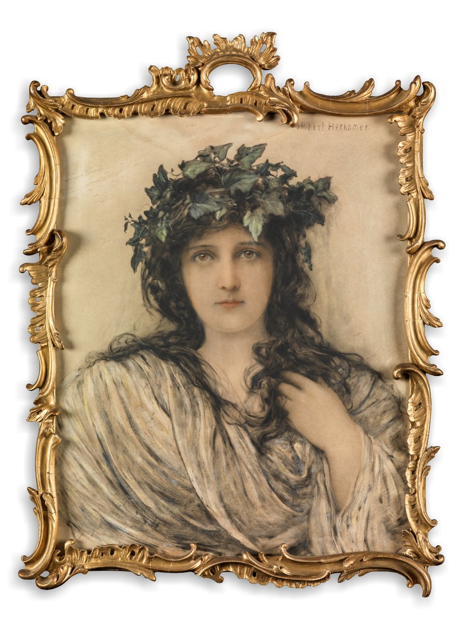اللبلاب (الحفر) بواسطة Hubert von Herkomer