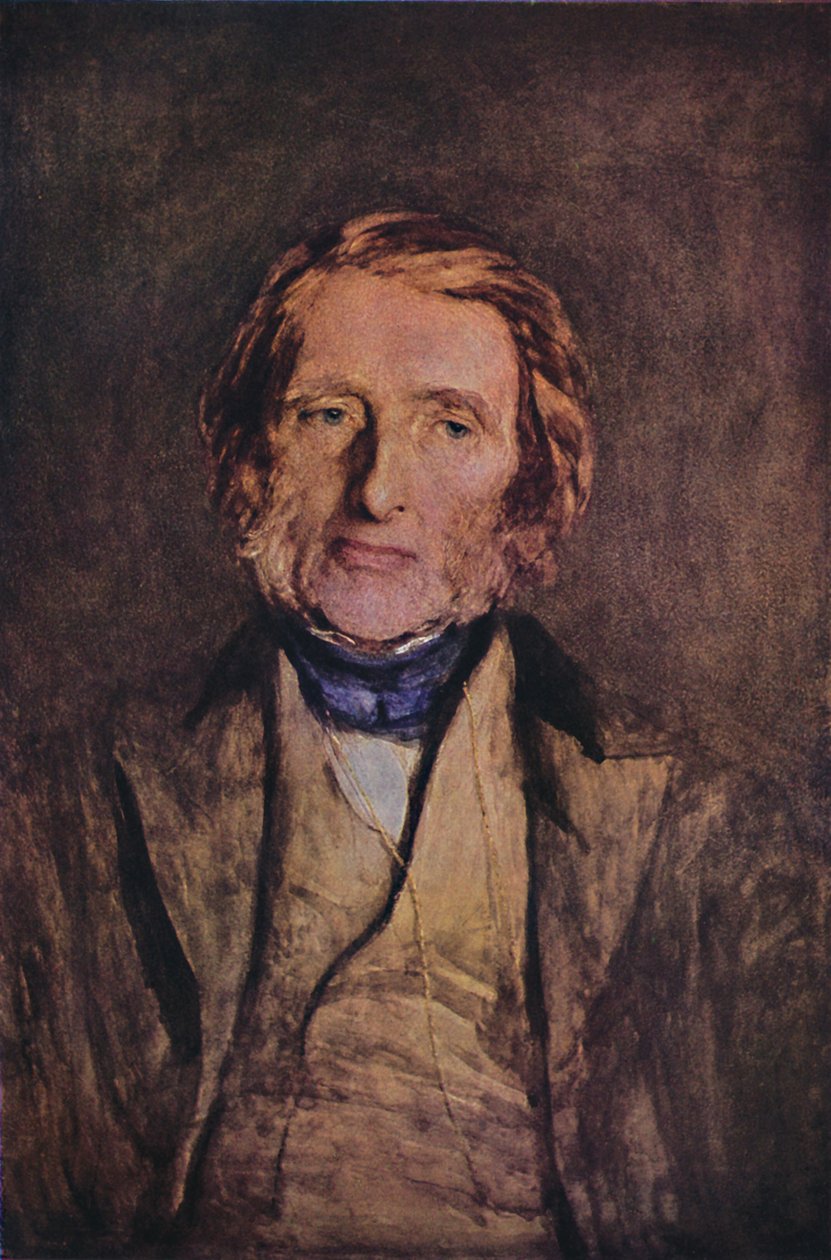 جون روسكين 1819-1900 ، 1879 ، 1947 بواسطة Hubert von Herkomer