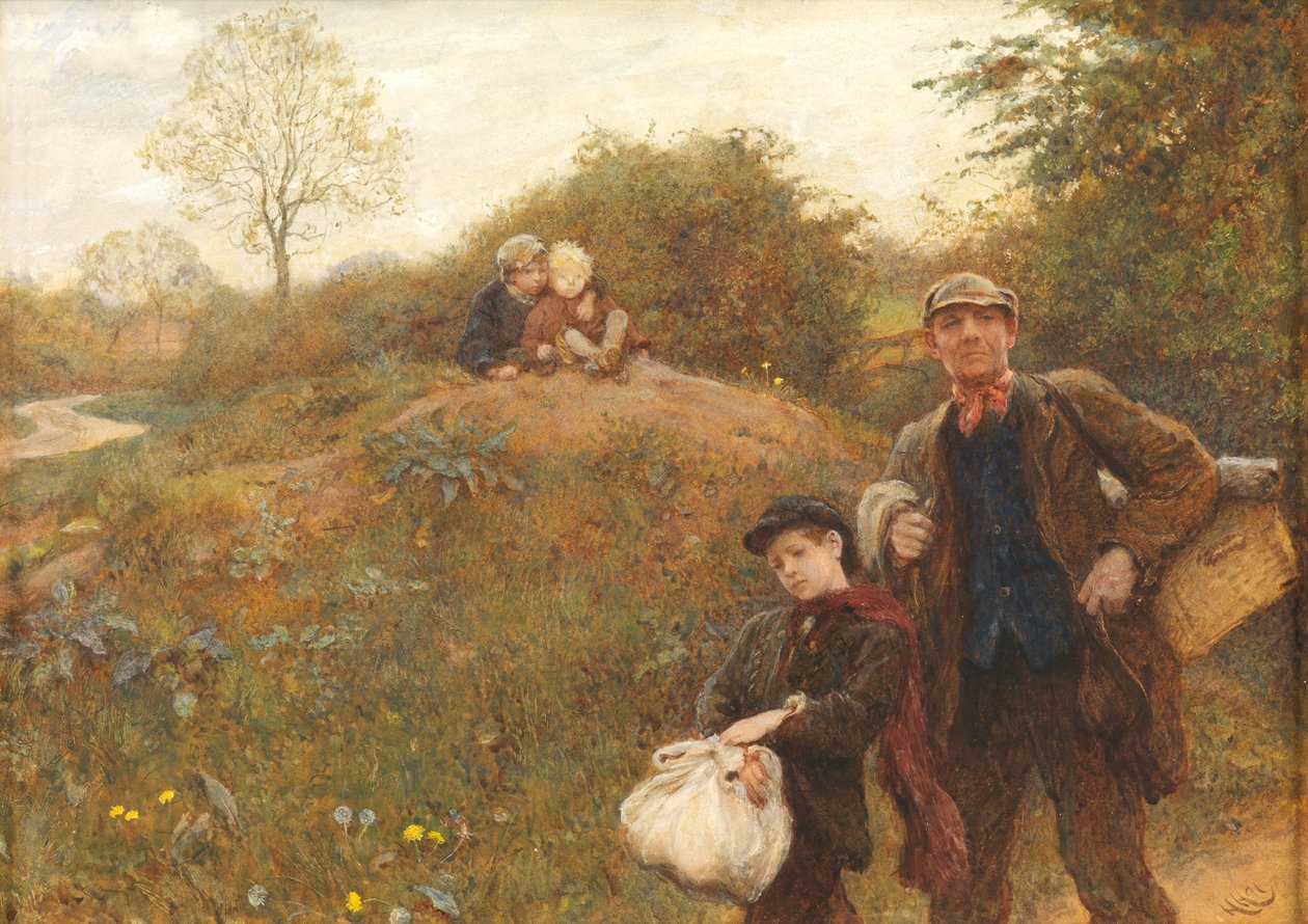 الانتقال ، 1891 بواسطة Hubert von Herkomer