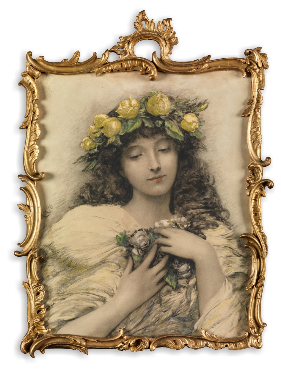 الورود (النقش) بواسطة Hubert von Herkomer