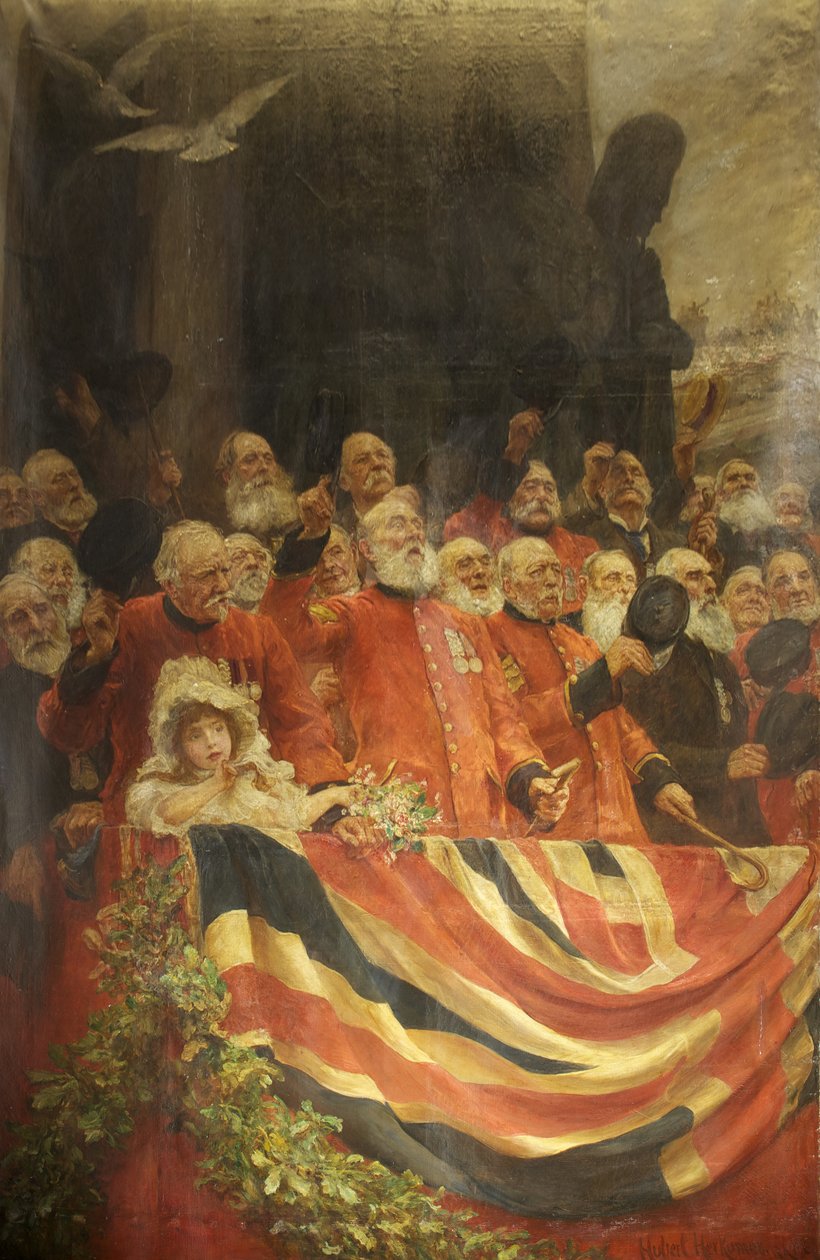 ابتهاج الحرس القديم بواسطة Hubert von Herkomer