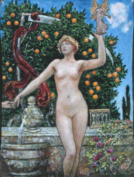 انتصار الساعة بواسطة Hubert von Herkomer