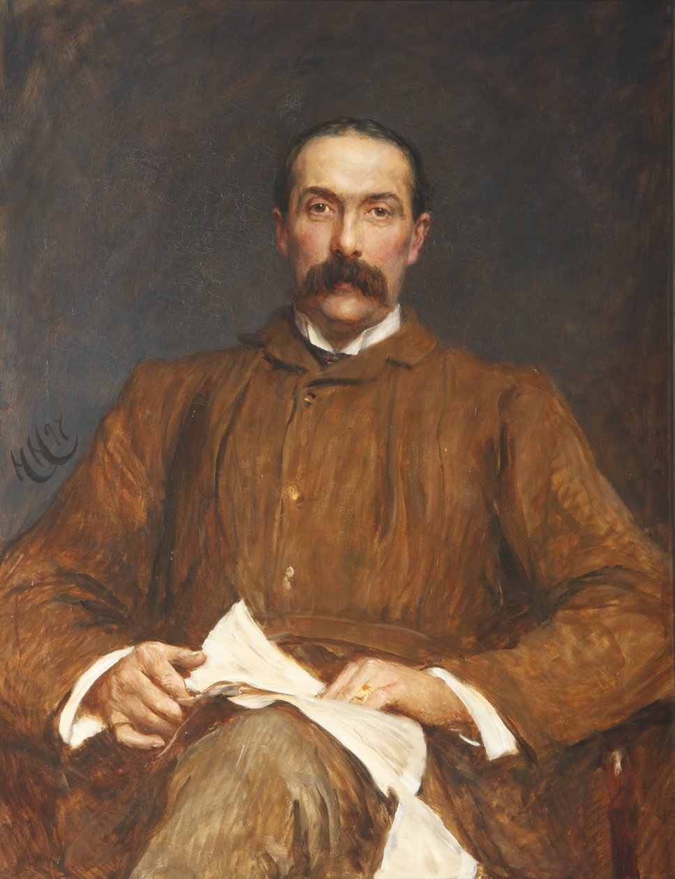 وليام ليونارد كورتني بواسطة Hubert von Herkomer