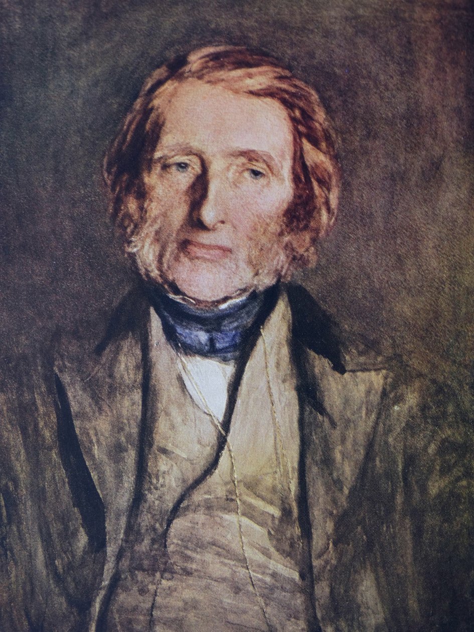 صورة جون روسكين بواسطة Hubert von Herkomer