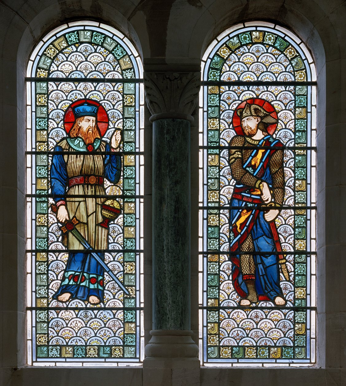 Hoarwithy، St Catherine، Belham & Co، Hugh Arthur Kennedy، Joshua & Ezekiel، c.1885 بواسطة هيو آرثر كينيدي