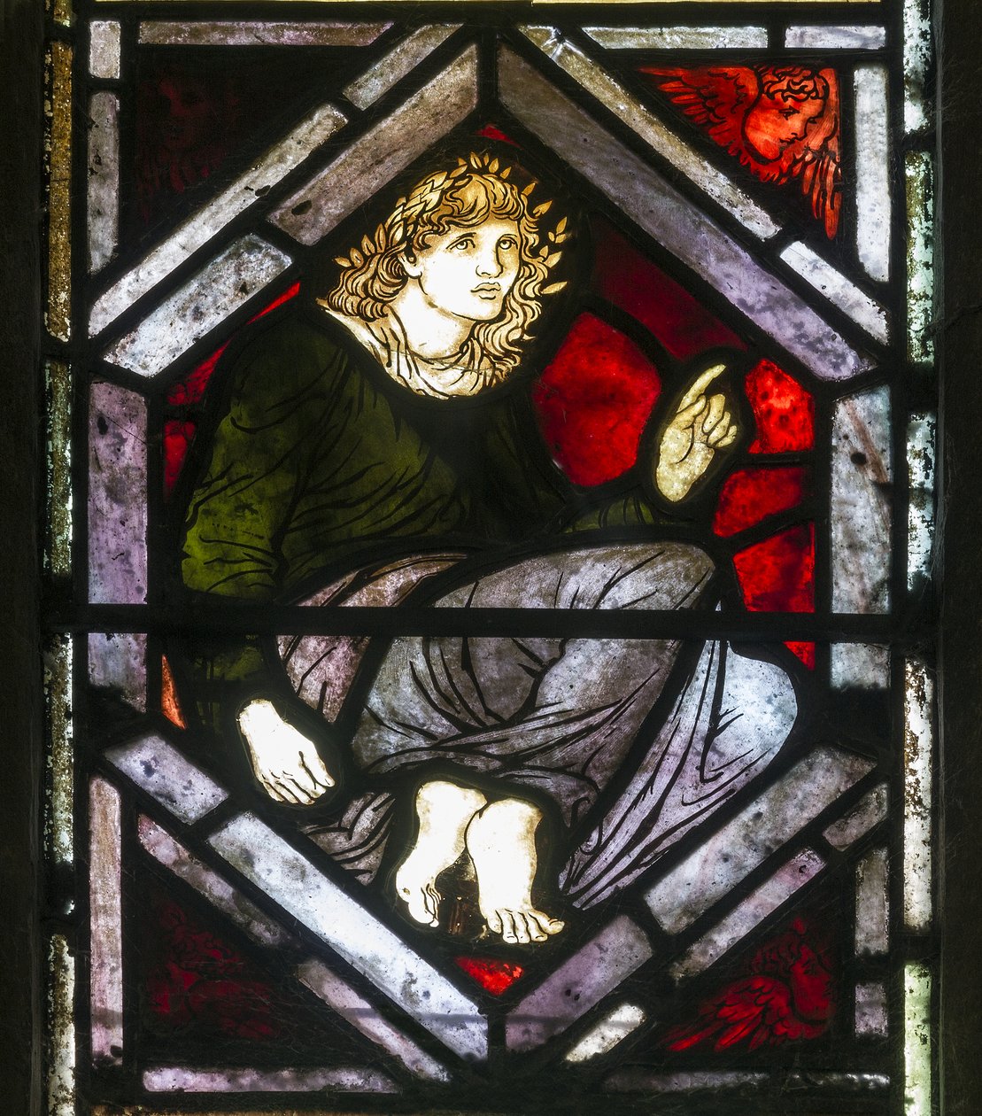 Langport ، All Saints ، Belham & Co ، Hugh Arthur Kennedy ، Angel ، 1879 بواسطة هيو آرثر كينيدي