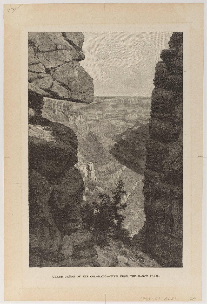 Grand Ca ~ non of the Colorado ، منظر من Hance Trail بواسطة هيو بولتون جونز