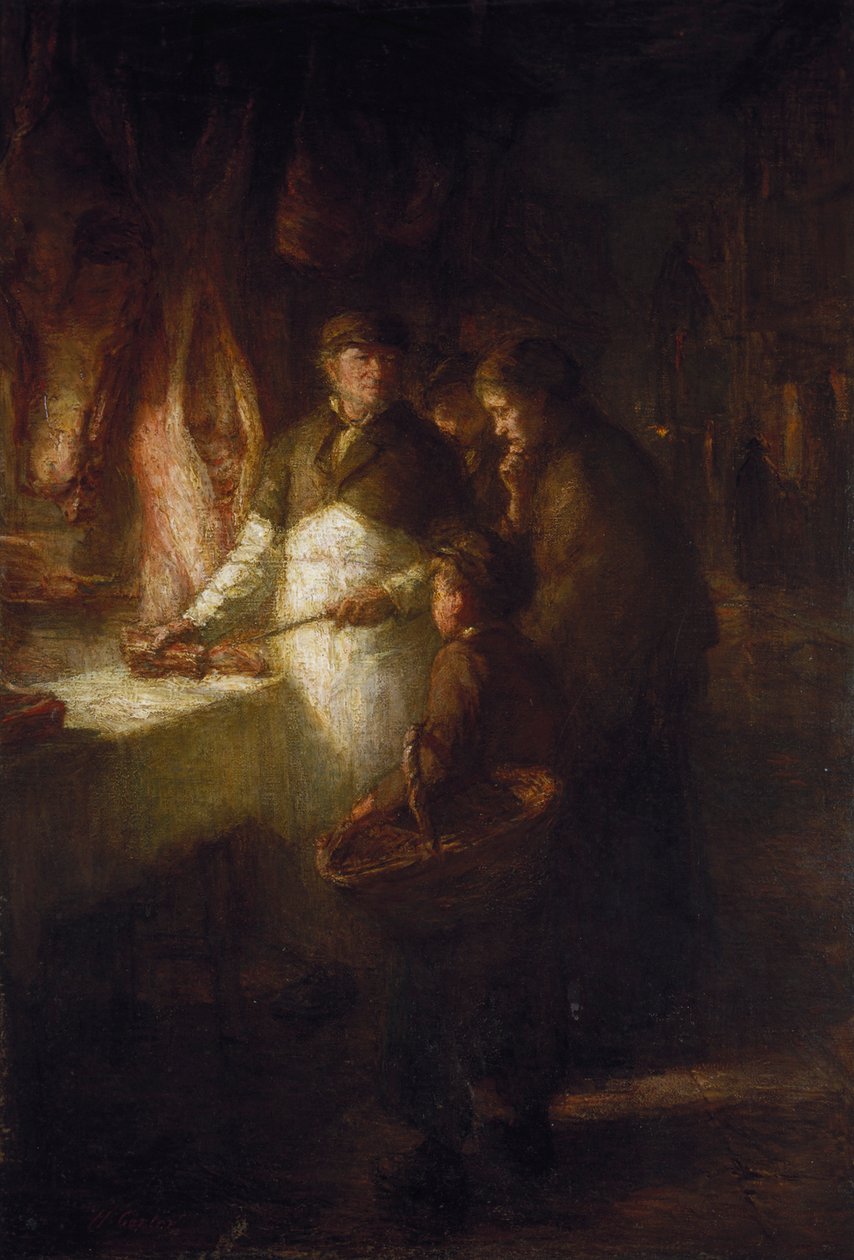 "الأوقات الصعبة" ، c1857-1903 بواسطة هيو كارتر