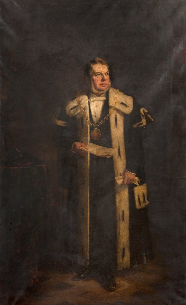 جيمس ييمان ، النائب (1816-1886) ، عام 1873 (زيت على قماش) بواسطة هيو كولينز