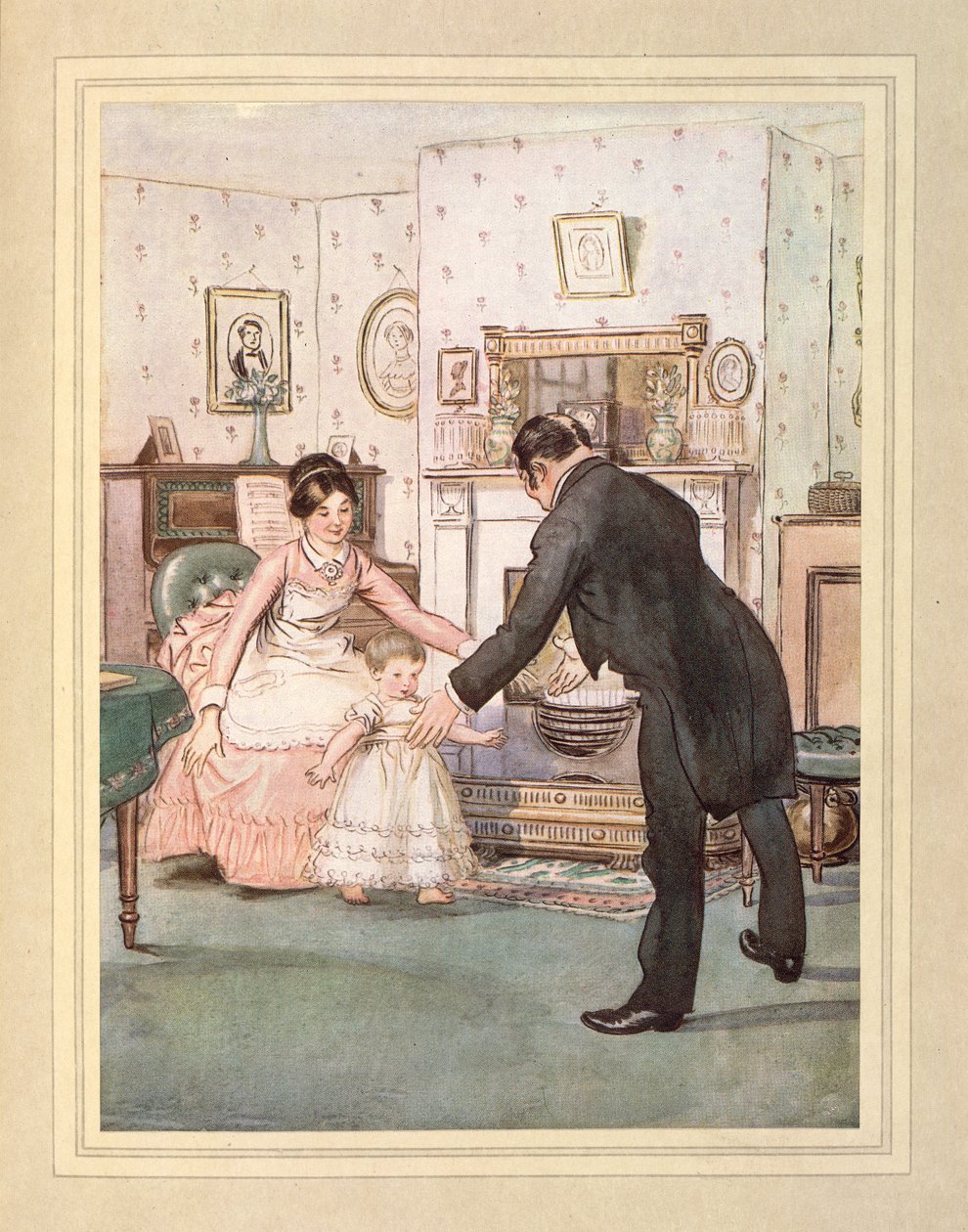 طفل وخادم شخصي ، من فيلم "The Admirable Crichton" بقلم جي إم باري بواسطة هيو طومسون