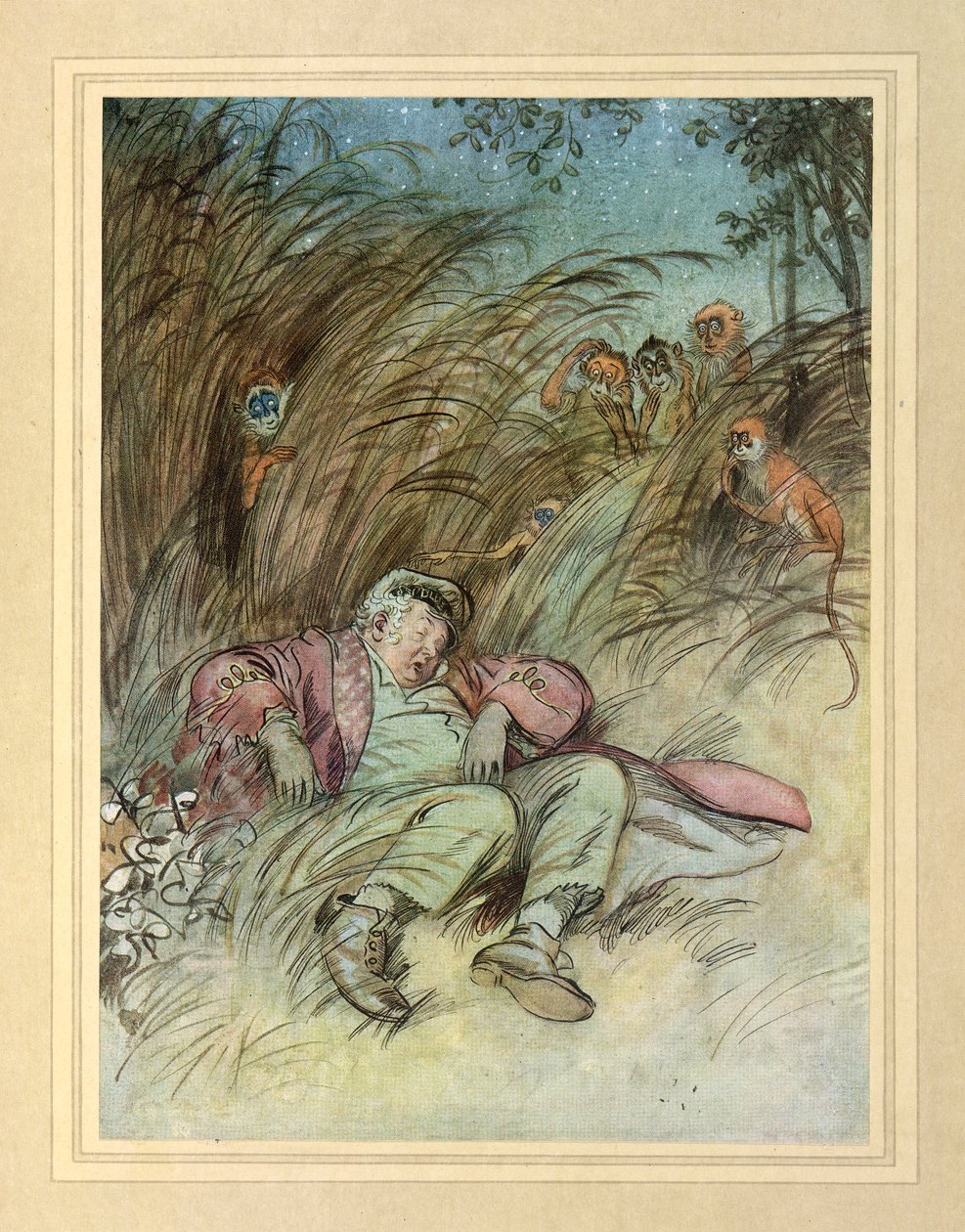 شاهدتها القرود من فيلم "The Admirable Crichton" بقلم جي إم باري بواسطة هيو طومسون
