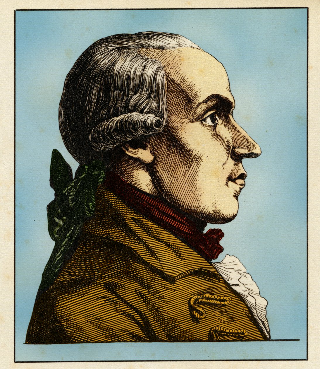Friedrich Wilhelm Alfred GOTTER (3 settembre 1746-18 marzo 1797) بواسطة هوغو بوركنر