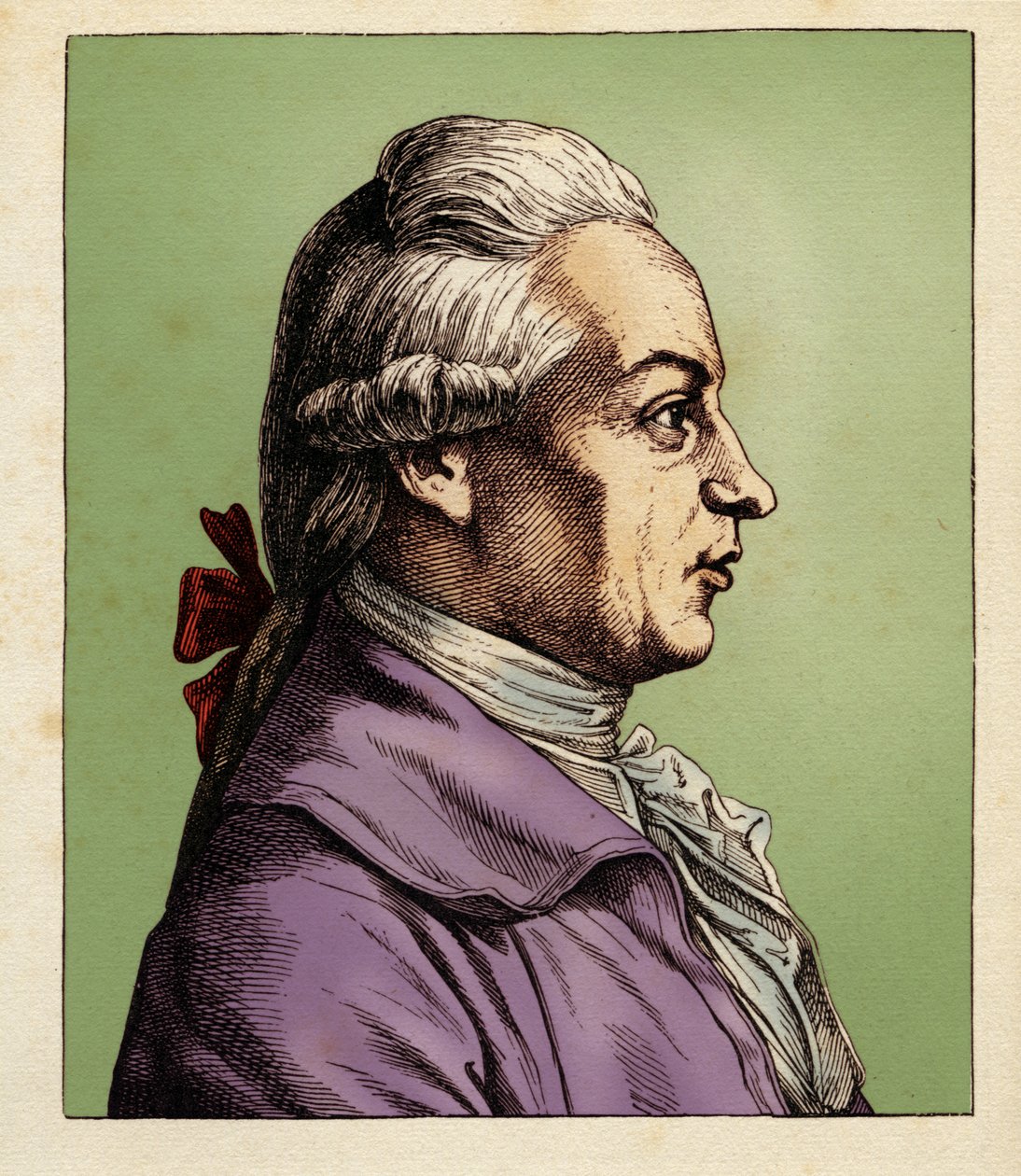يوهان فيلهلم فون أرتشينهولز (3 سبتمبر 1741 - 28 فبراير 1812) 1854 (نقش) بواسطة هوغو بوركنر