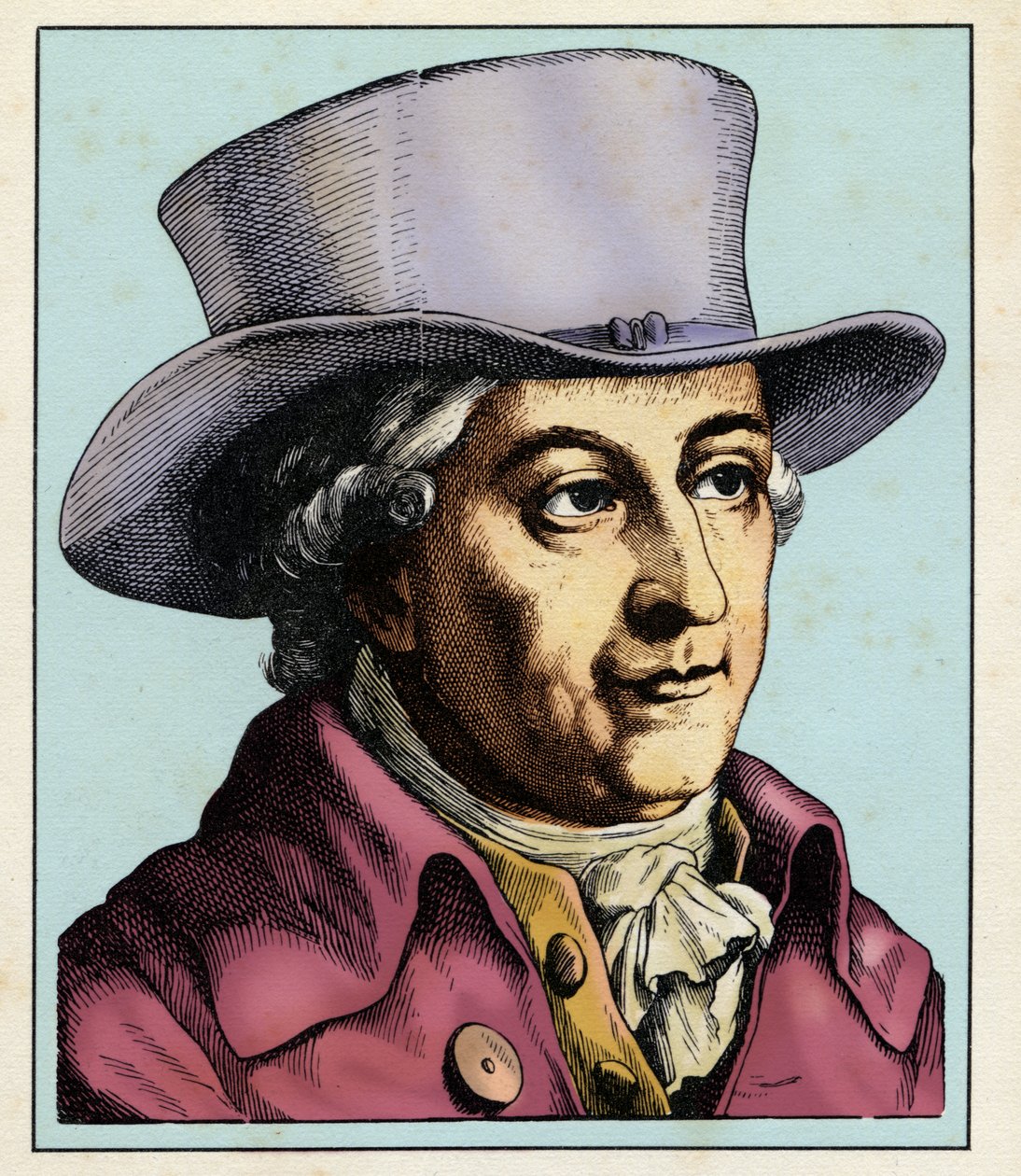 Justus Mà-SER (14 dicembre 1720-8 gennaio 1794) فقيه ومؤرخ وكاتب ألماني بواسطة هوغو بوركنر
