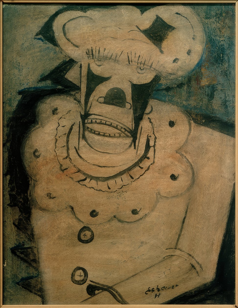Trauriger Clown بواسطة هوغو شيبر